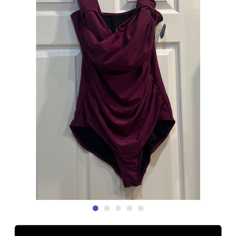 Swimsuits For All Women's One Piece - Burgundy